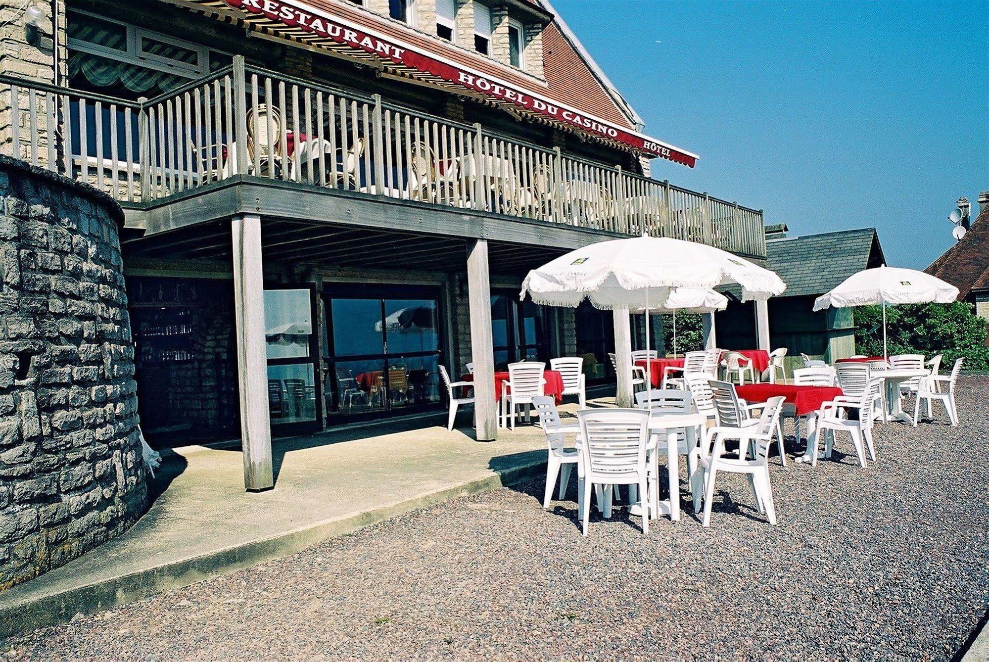 Logis Hotel Du Casino Vierville-sur-Mer Exterior photo