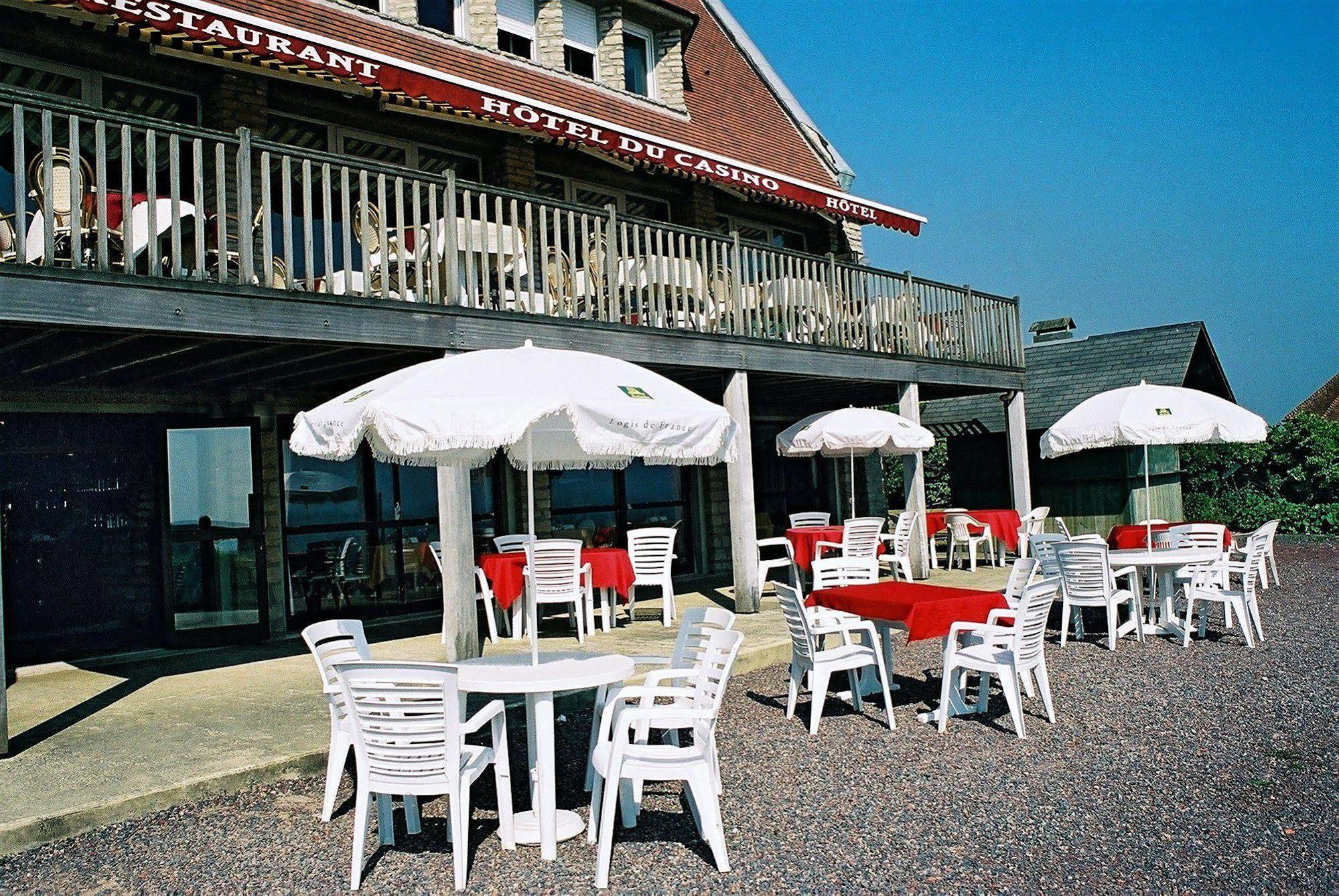 Logis Hotel Du Casino Vierville-sur-Mer Exterior photo